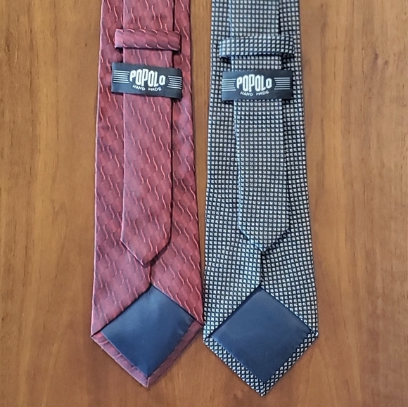 2 Popolo hand made ties - Picture 2 of 3